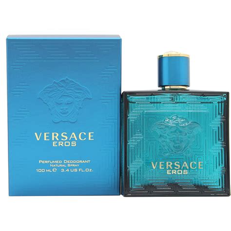 versace eros 100ml eau de toilette spray|versace eros 3.4 oz price.